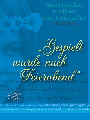 cover image of Gespielt wurde nach Feierabend